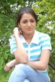 Telugu Actress Reshma Stills in T-Shirt & Jeans