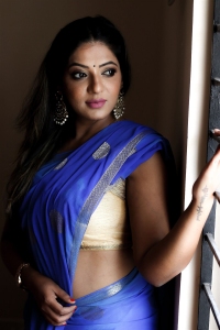 Actress Reshma Pasupuleti Hot Saree Photoshoot Pics