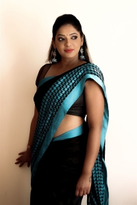 Actress Reshma Pasupuleti Hot Saree Photoshoot Pics