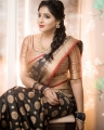 Actress Reshma Pasupuleti in Saree Photoshoot Images