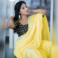 Actress Reshma Pasupuleti in Saree Photoshoot Stills