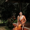 Actress Reshma Pasupuleti in Saree Photoshoot Images