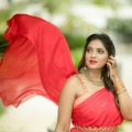 Actress Reshma Pasupuleti Saree Photoshoot Stills