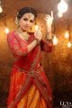 Actress Reshma Rathore in Traditional Saree Diwali Theme Photoshoot Stills