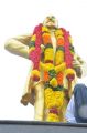 Sivaji Statue in RK Salai-Kamarajar Salai junction near the Marina Beach, Chennai