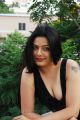 Telugu Actress Reva Dn in Black Dress Hot Stills