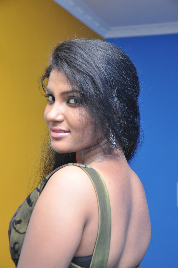 Actress Rhythamika Hot Stills at Facebook Movie Launch 