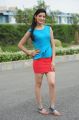 Richa Panai Hot Photos in Sky Blue Top & Red Skirt