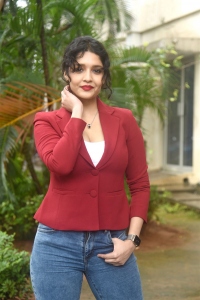 Actress Ritika Singh Images @ Hatya Movie Trailer Launch