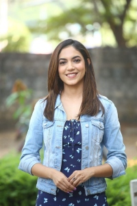 Actress Ritu Varma Pics @ Aakasam Press Meet