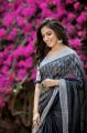 Gorgeous Ritu Varma Black Saree Photoshoot Stills