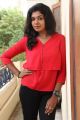 Tamil Actress Riythvika in Red Dress Photos