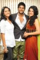 Ragina, Sandeep, Tapsee at Routine Love Story Logo Launch Photos