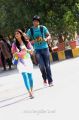 Sandeep Kishan & Regina Cassandra in Routine Love Story Photos