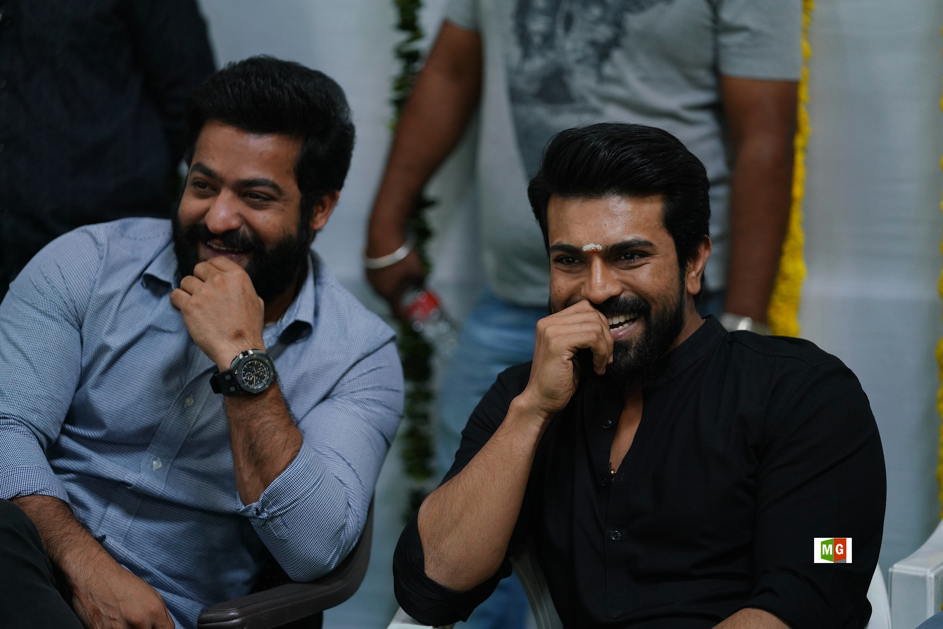 RRR Movie Opening Photos HD | Jr NTR | Ram Charan | SS Rajamouli | New