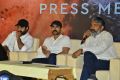 Jr NTR, Ram Charan, SS Rajamouli @ RRR Movie Press Meet Stills