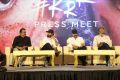 DVV Danayya, Jr NTR, Ram Charan, SS Rajamouli @ RRR Movie Press Meet Stills