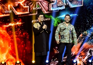 Karan Johor, Salman Khan @ RRR Mumbai Event Pictures