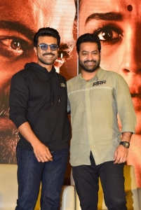 Ram Charan, Jr NTR @ RRR Movie Press Meet Stills