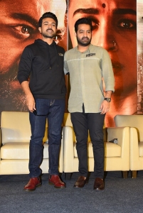 Ram Charan, Jr NTR @ RRR Movie Press Meet Stills