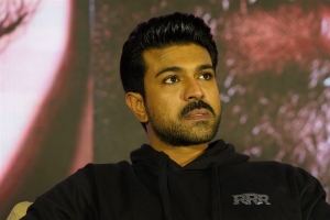 Ram Charan @ RRR Movie Press Meet Stills