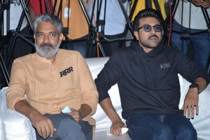 SS Rajamouli, Ram Charan @ RRR Movie Press Meet Stills