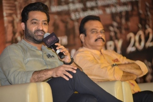 Jr NTR @ RRR Movie Press Meet Stills