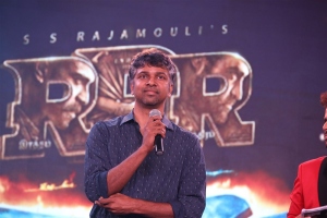 Madhan Karky @ RRR Movie Pre Release Event Chennai Stills