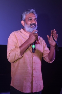 Director SS Rajamouli RRR Movie Press Meet Stills