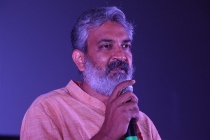 Director SS Rajamouli RRR Movie Press Meet Stills