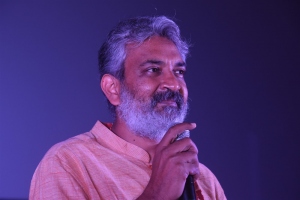 Director SS Rajamouli RRR Movie Press Meet Stills