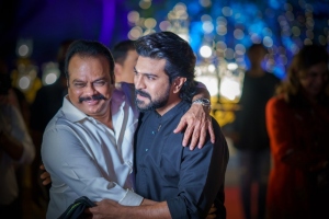 DVV Danayya, Ram Charan @ RRR Success Party by Dil Raju Photos