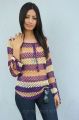 Ruby Parihar in Full Sleeve Knitted Dress