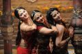 Anushka, Nithya Menon, Catherine Tresa in Rudrama Devi Movie Stills