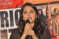 Anushka @ Rudrama Devi Movie Success Meet Stills