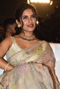 Saindhav Movie Actress Ruhani Sharma Saree Stills