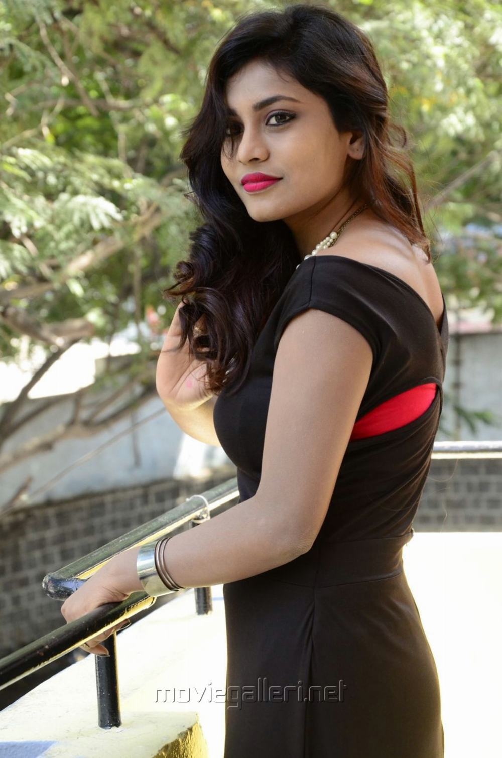 Runam Actress Priyanka in Black Dress Hot Photos | New 