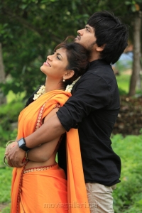 Priyanka, Gopi Krishna in Runam Telugu Movie Stills