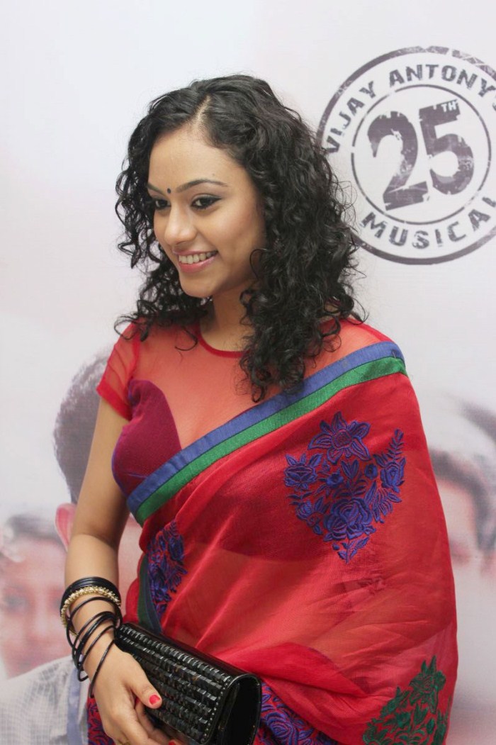 Rupa Manjari Hot Saree Pics At Naan Audio Release