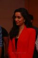 Actress Shraddha Kapoor @ Saaho Press Meet Chennai Stills