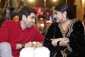 Adivi Sesh, Nivetha Thomas @ Saakini Daakini Pre Release Event Stills