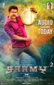 Vikram Saamy Square Audio Release Today Posters