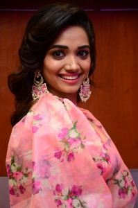 Actress Saanve Megghana Photos @ Pushpaka Vimanam Trailer Launch