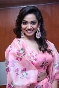 Actress Saanve Megghana Photos @ Pushpaka Vimanam Trailer Launch