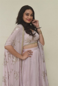 Actress Saathvika Raj Photos @ Neetho Movie Trailer Launch.