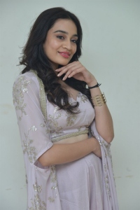 Actress Saathvika Raj Photos @ Neetho Movie Trailer Launch.