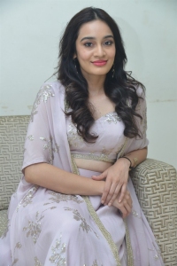 Actress Saathvika Raj Photos @ Neetho Trailer Launch.