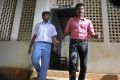 Samuthirakani, Ajmal Khan in Saattai Movie New Stills