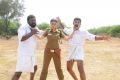 Moogambigai Ravi, Sonia Agarwal, Karate Raja in Saaya Tamil Movie Stills