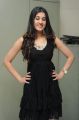 Telugu Actress Sabha Hot in Black Dress Photos